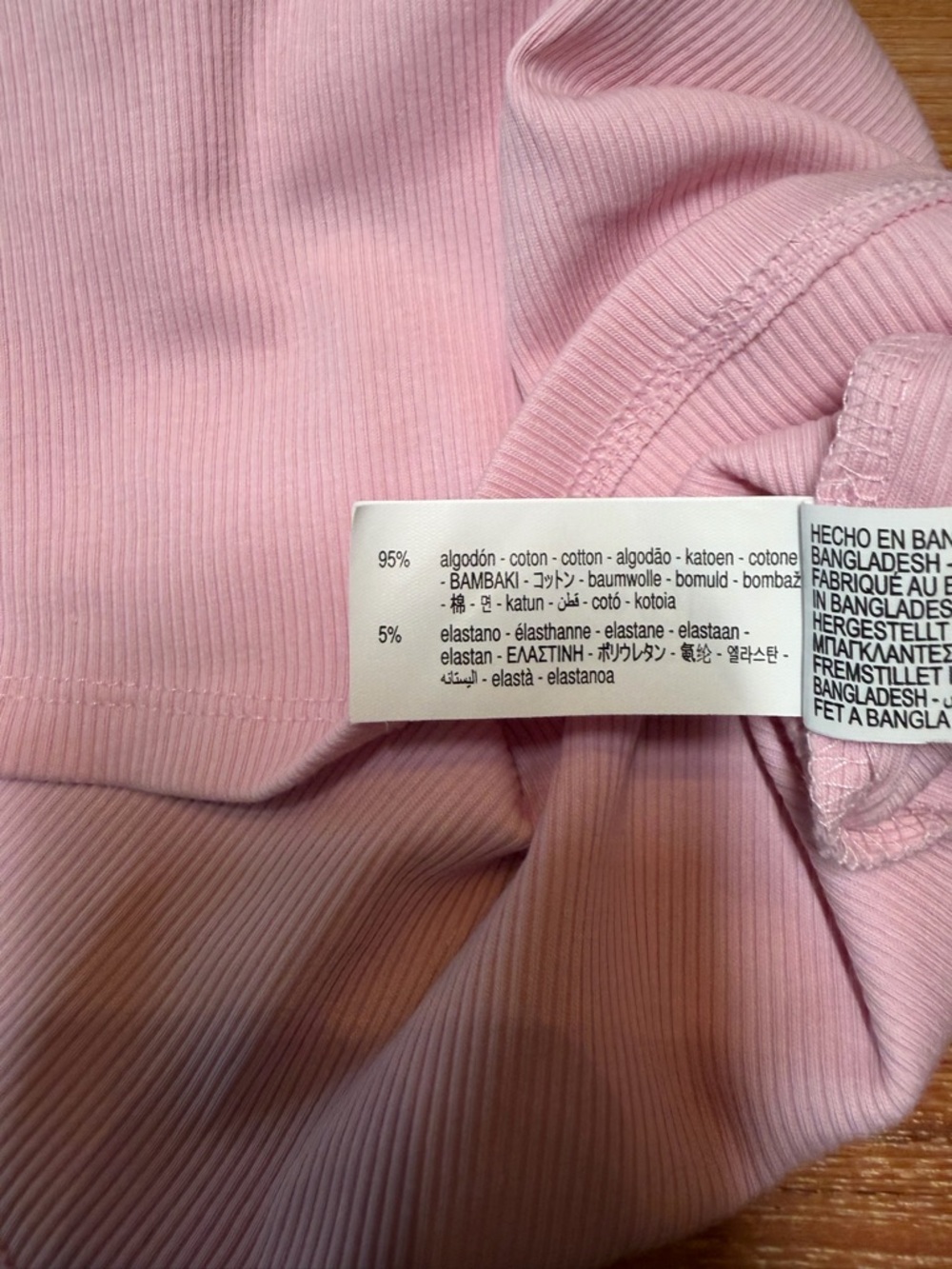 Zara Pink Ruffle-Sleeve Ribbed Crop Top - Picture 9 of 9